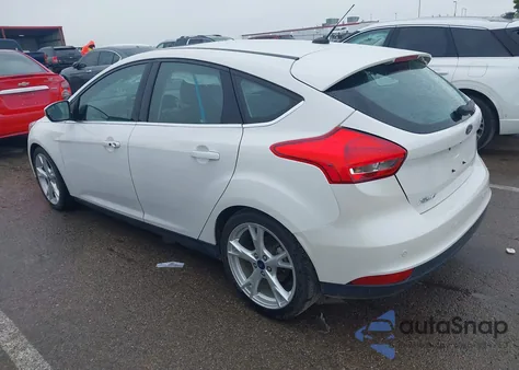 2016 Ford Focus Titanium from USA, damaged, VIN 1FADP3N26GL387872